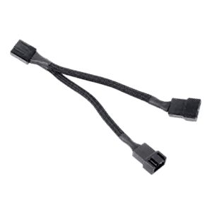 4-Pin PWM Fan Splitter Cable 10.5 Inch 1-to-2 Converter