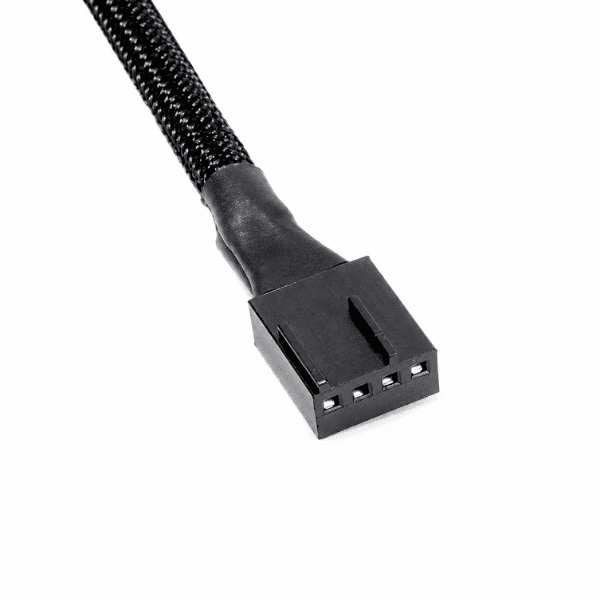 4-Pin PWM Fan Splitter Cable 10.5 Inch 1-to-2 Converter - Image 3