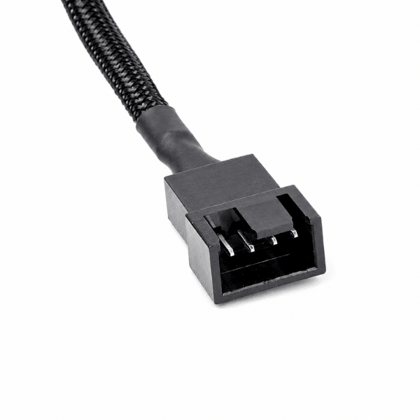 4-Pin PWM Fan Splitter Cable 10.5 Inch 1-to-2 Converter - Image 4