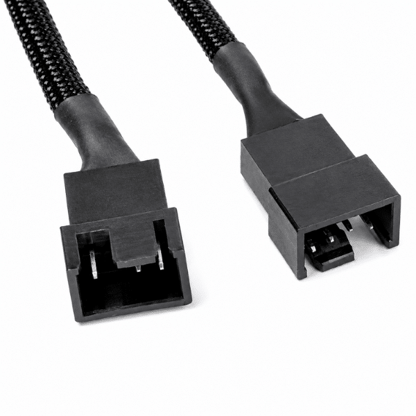 4-Pin PWM Fan Splitter Cable 10.5 Inch 1-to-2 Converter - Image 5