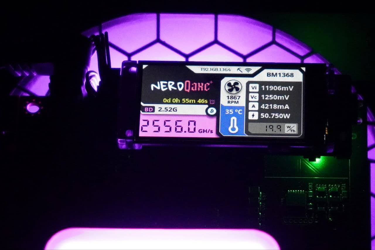 NerdQaxe+ Hydro Bitcoin Solo Miner - Image 5
