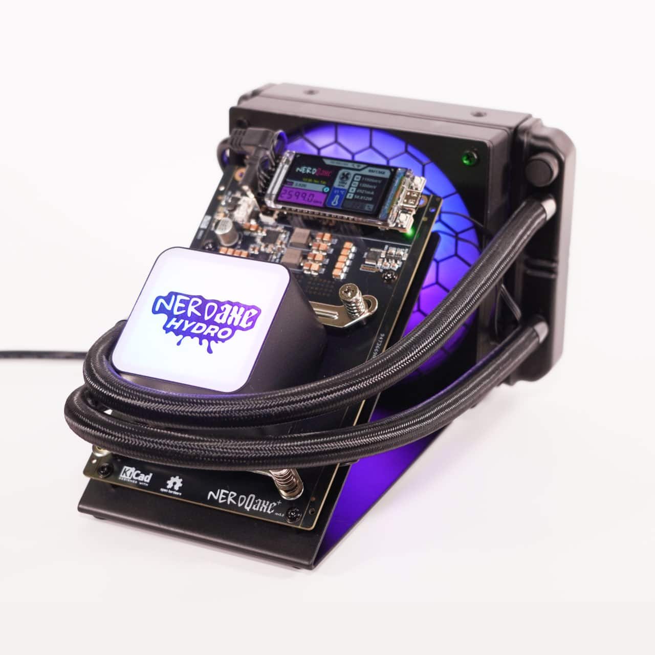 NerdQaxe+ Hydro Bitcoin Solo Miner - Image 4