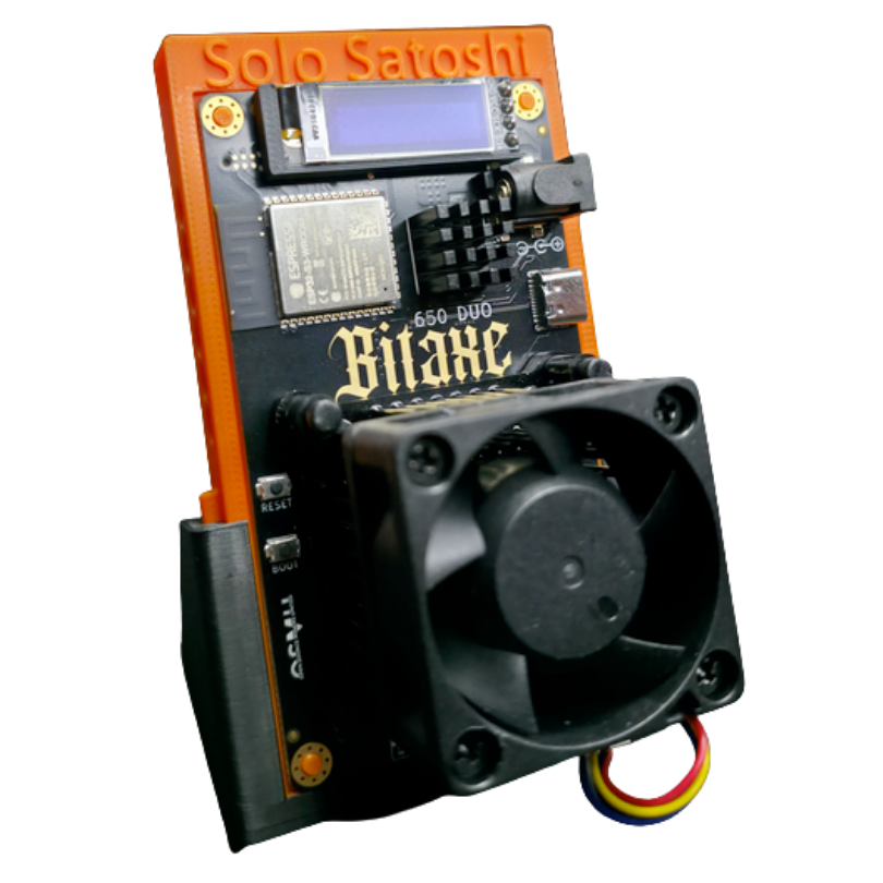Bitaxe Gamma Duo Bitcoin Solo Miner (650 Model)