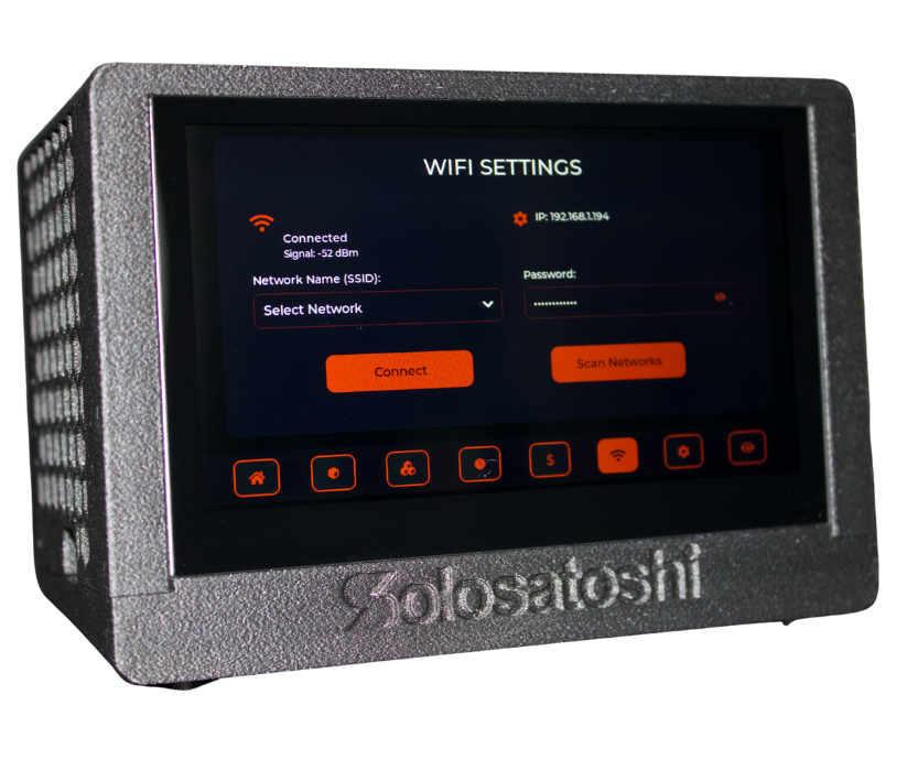 Bitaxe Touch Bitcoin Solo Miner (Turbo Touch Edition) - Image 6