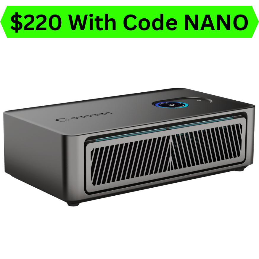 Avalon Nano 3S Bitcoin Solo Miner