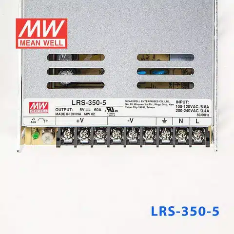 Mean Well LRS-350-5 300W 5V 60A Switching Power Supply - Image 3