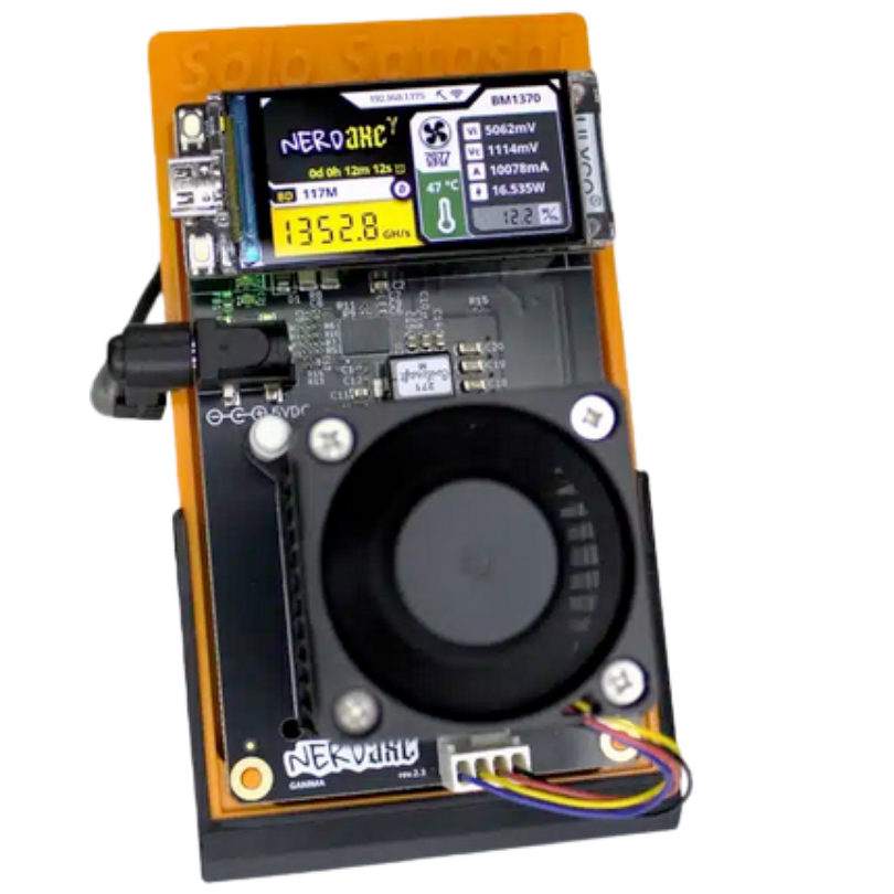 Nerdaxe Gamma Bitcoin Solo Miner (Revision 2.3 Model) - Image 3