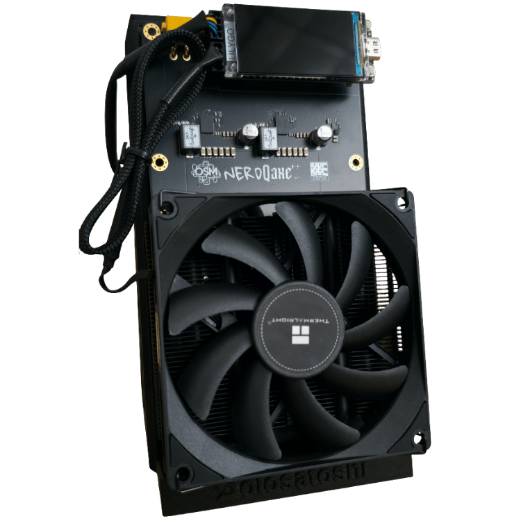 NerdQaxe++ Bitcoin Solo Miner (Revision 7)