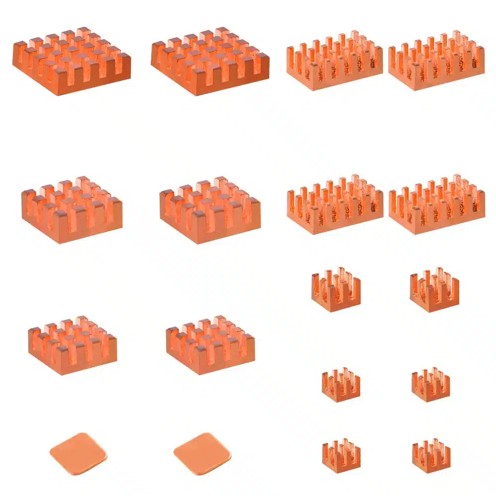52Pi Copper MOSFET Heatsink Kit for Bitaxe and Nerdaxe - Image 4