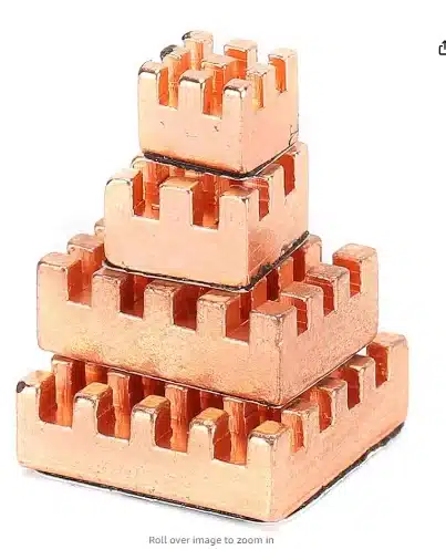 52Pi Copper MOSFET Heatsink Kit for Bitaxe and Nerdaxe - Image 5