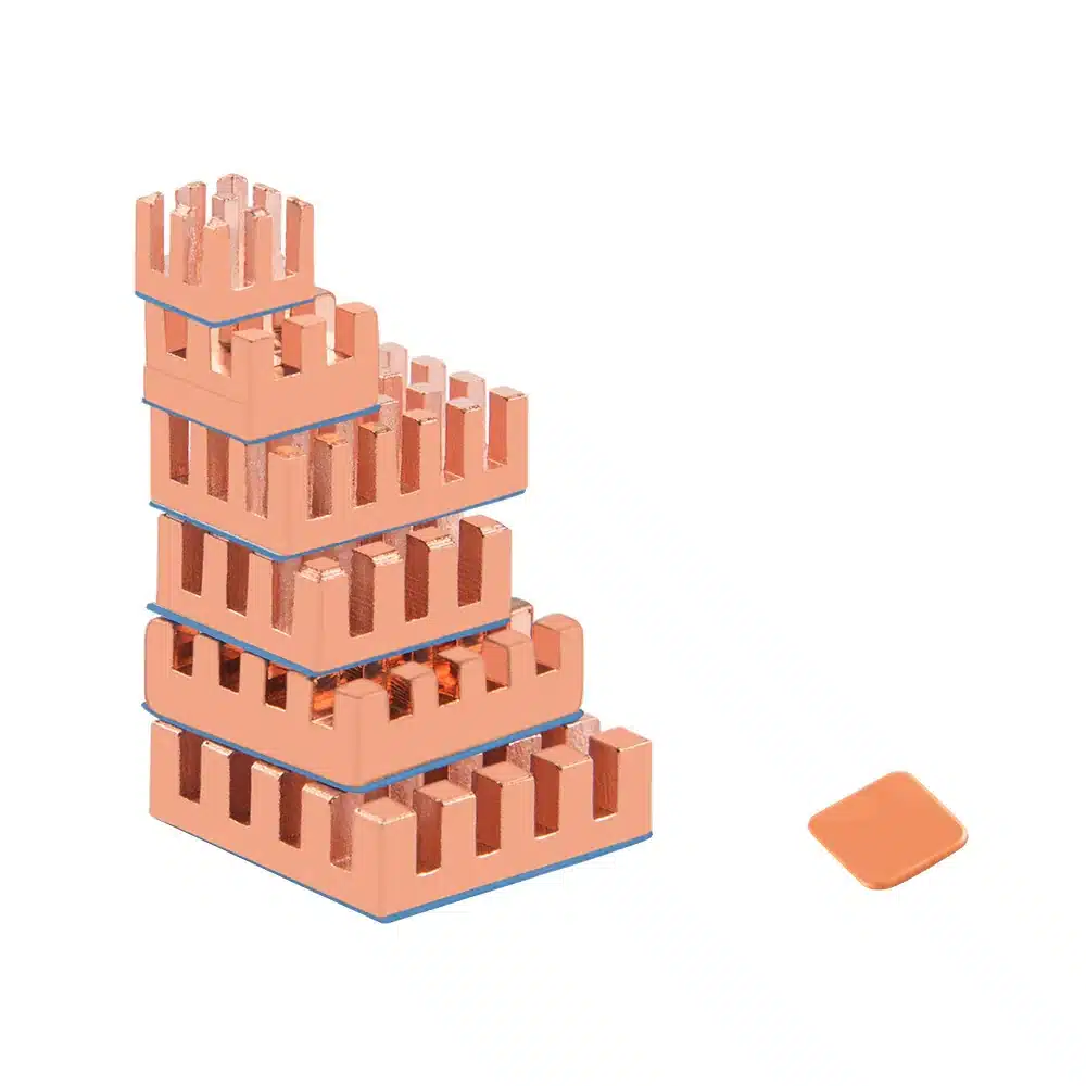 52Pi Copper MOSFET Heatsink Kit for Bitaxe and Nerdaxe - Image 3