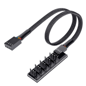 PWM Fan Hub 1-to-5 Splitter Cable 16 Inch