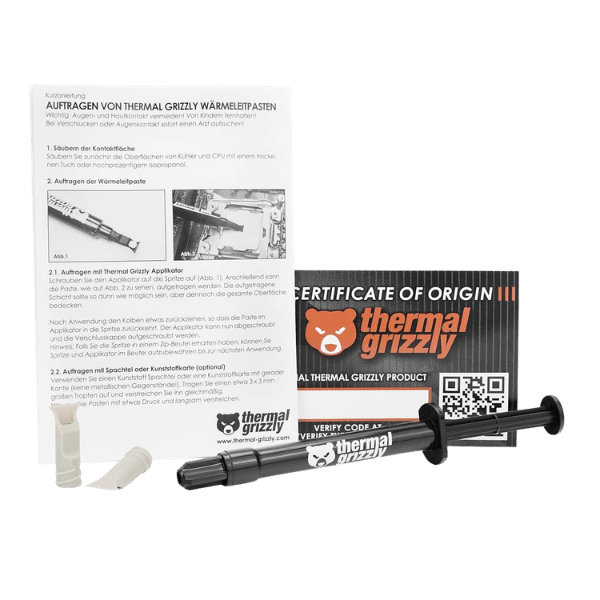 Thermal Grizzly Kryonaut Extreme Thermal Paste 2g - Image 4