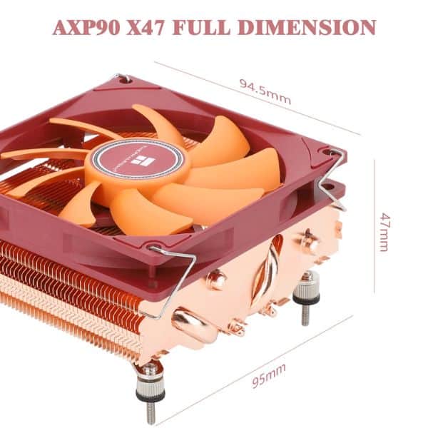 Thermalright AXP90-X47 Full Copper Heatsink + 92mm PWM Fan - Image 11