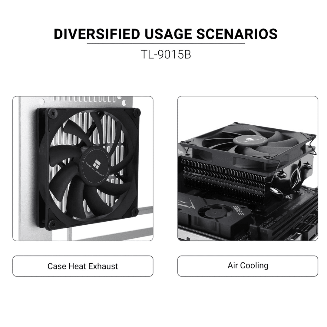 Thermalright TL-9015B 92mm Slim PWM Fan - Image 7
