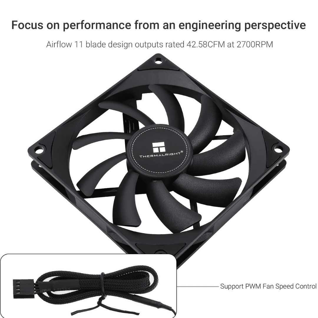 Thermalright TL-9015B 92mm Slim PWM Fan - Image 10