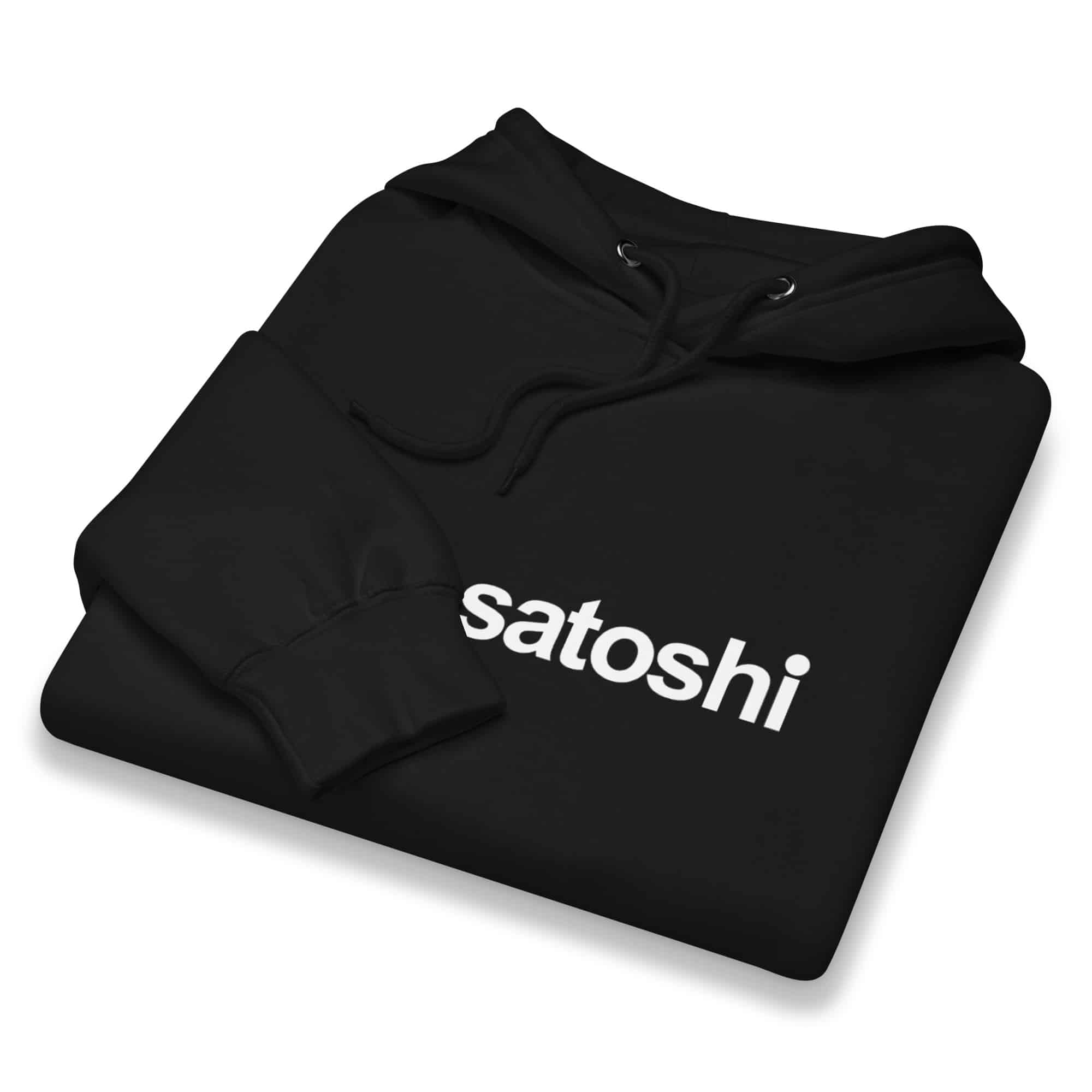 Solo Satoshi Hoodie (American Flag Sleeve) Black Pullover - Image 5
